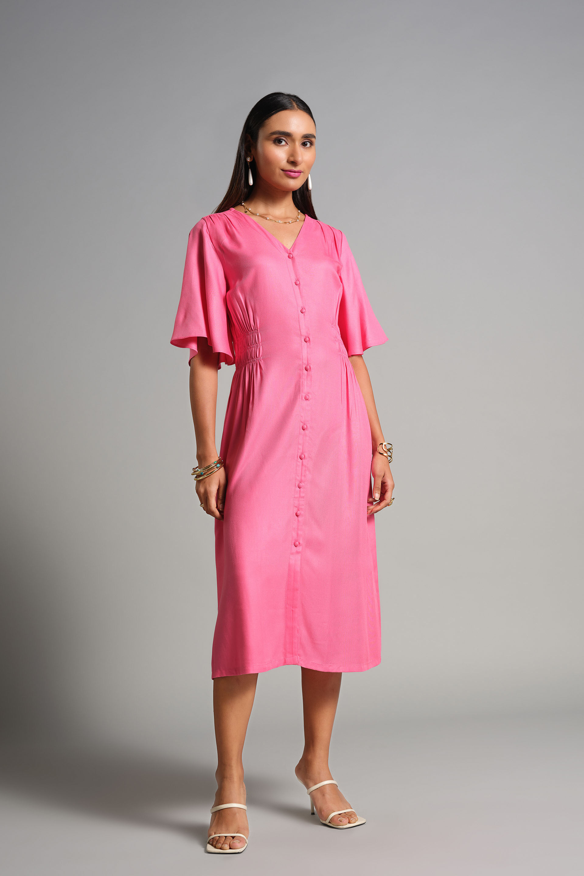 Primrose Dress, Pink, image 1